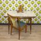 Crank Dining Table with Changeable Tone, 1960s, Image 5