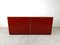 Vintage Red Lacquered Sideboard, 1980s 9