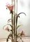 Vintage Romantic Floral Floor Lamp, Italy, 1950s, Image 16