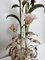 Romantische Vintage Stehlampe mit Blumenmuster, Italien, 1950er 25