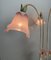 Romantische Vintage Stehlampe mit Blumenmuster, Italien, 1950er 32