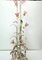 Vintage Romantic Floral Floor Lamp, Italy, 1950s 26