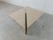 Travertine Triangular Coffee Tables from Up & Up, 1970s, Set of 2 6