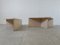 Travertine Triangular Coffee Tables from Up & Up, 1970s, Set of 2, Image 4