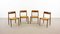 Teak Model 77 Chairs by Niels O. Möller for J.L. Møllers, Denmark, Set of 4 1