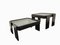 Gianfranco Frattini zugeschriebene Vintage Satztische für Cassina, 1960er, 2er Set 1