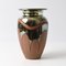 French Art Deco Metallic Glaze Vase, 1930s 5