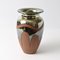 French Art Deco Metallic Glaze Vase, 1930s, Image 1