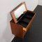 Cassettiera in teak a 4 cassetti con toeletta nascosta, Danimarca, anni '60, Immagine 10