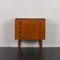 Danish Teak 4 Drawers Dresser with Hidden Vanity, 1960s 11