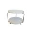 White Round Trolley Side Table from WW International, 1967, Image 1