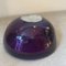 Modernist Blue and Purple Murano Glass Bowl from Seguso, 1970s 2