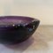Modernist Blue and Purple Murano Glass Bowl from Seguso, 1970s 7
