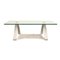 5021 Glass Coffee Table in Silver from Rolf Benz 4