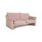 WK 662 Milano 2-Seater Sofa in Pink Lilac Fabric from WK Wohnen 8