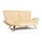 Cream Leather 2-Seater Sofa by Panta Rhei for Leolux 3