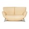 Cream Leather 2-Seater Sofa by Panta Rhei for Leolux 1