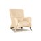 322 Armchair in Cream Leather from Rolf Benz 1