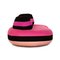 Bombom 3-Seater Sofa in Pink and Black Fabric from Roche Bobois 9