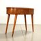 Vintage Vanity Table in Mahogany Veneer, Italy, 1950s 6