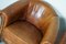 Vintage Dutch Cognac Leather Club Chairs, Set of 2, Image 4