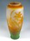 Große Jugendstil Cameo Vase mit Narzissendekor von Émile Gallé, Frankreich, 1904 5