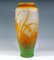 Large Art Nouveau Cameo Vase with Daffodil Decor by Émile Gallé, France, 1904 2