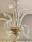 Lámpara de araña grande de cristal de Murano, Imagen 7