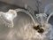 Lámpara de araña grande de cristal de Murano, Imagen 4