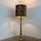 Ceramic Floor Lamp attributed to Kaiser with Silk Lampshade from Dedar, 1960s, Image 13