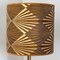 Ceramic Floor Lamp attributed to Kaiser with Silk Lampshade from Dedar, 1960s 11