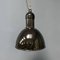 Bauhaus Black Enamel Hanging Lamp, 1930s 2