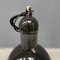 Lámpara colgante Bauhaus de esmalte negro, años 30, Imagen 22