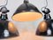 Enamel Factory Lamps, GDR, 1960s, Set of 3, Image 7