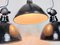 Lámparas de fábrica de la RDA originales esmaltadas, años 60. Juego de 3, Imagen 7