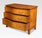 Painted Satinwood Serpentine Chest of Drawers, 1890s 2