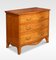 Painted Satinwood Serpentine Chest of Drawers, 1890s 6