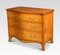 Painted Satinwood Serpentine Chest of Drawers, 1890s 1