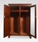 Mahogany Figured 2-Door Wardrobe, 1890s 8