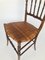 Mid-Century Chiavari Chairs with Cane Seats, 1955, Set of 2, Image 9