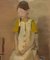 Igor Smekalov, Little Girl in Yellow, Oil, Framed, Image 4