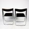 Tamara Folding Chairs in Chrome and Velvet attributed to Arrben, Italy, 1970s, Set of 2 8