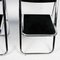 Tamara Folding Chairs in Chrome and Velvet attributed to Arrben, Italy, 1970s, Set of 2 6