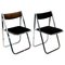 Tamara Folding Chairs in Chrome and Velvet attributed to Arrben, Italy, 1970s, Set of 2, Image 1