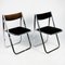 Tamara Folding Chairs in Chrome and Velvet attributed to Arrben, Italy, 1970s, Set of 2, Image 14