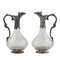 19th Century Louis XV Wine Glass Jugs in Silver, 1890s, Set of 2 1