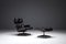 Lounge Chair with Ottoman by Charles and Ray Eames for Herman Miller, USA, 1957, Set of 2, Image 7