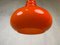 Pendant Lamp in Orange Glass from Peill & Putzler 7