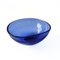 Large Mid-Century Blue Glass Bowl from Reijmyre Sweden 2