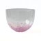 Cuenco Mid-Century de vidrio rosa hecho a mano de Pukeberg, Suecia, Imagen 2